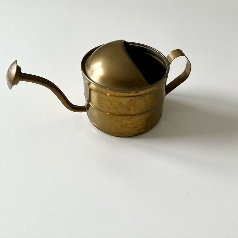 Small Elegant Brass Watering Can